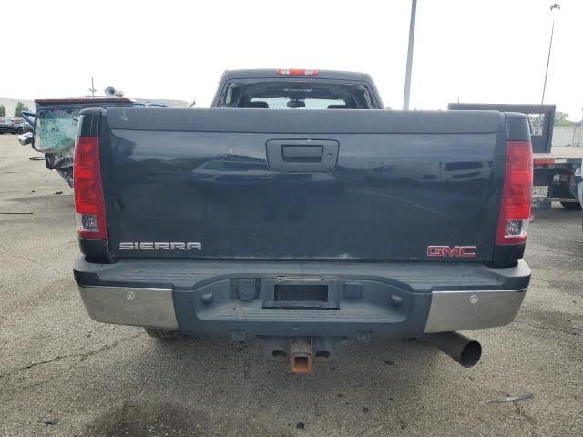 1GT424E87DF166116 - 2013 GMC SIERRA K3500 SLT BLACK photo 6