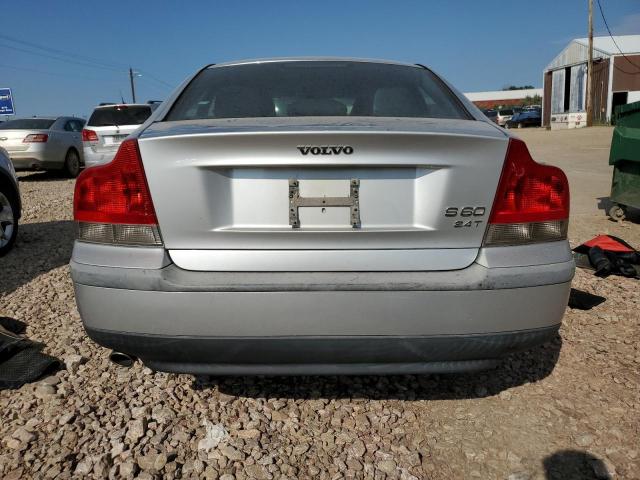 YV1RS58D322114856 - 2002 VOLVO S60 2.4T SILVER photo 6