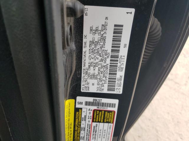 5TFGY5F11EX150976 - 2014 TOYOTA TUNDRA CREWMAX PLATINUM 黑色 照片 12