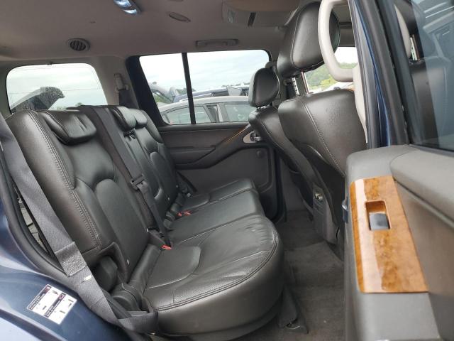 5N1AR18WX6C662535 - 2006 NISSAN PATHFINDER LE 蓝色 照片 11