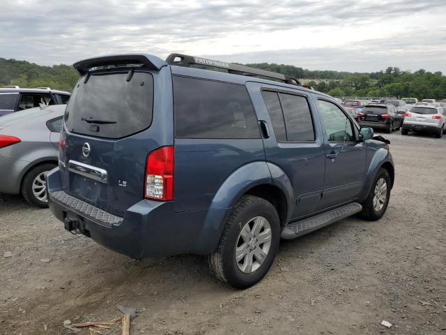 5N1AR18WX6C662535 - 2006 NISSAN PATHFINDER LE 蓝色 照片 3