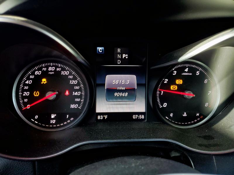 55SWF4JB9JU245672 - 2018 MERCEDES-BENZ C 300 BLUE photo 9