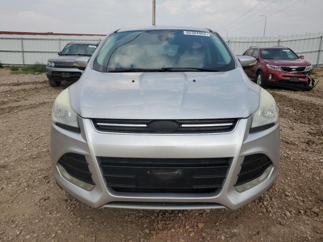 1FMCU9HX0DUA60359 - 2013 FORD ESCAPE SEL SILVER photo 5