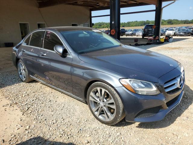 55SWF4JB1GU161192 - 2016 MERCEDES-BENZ C 300 GRAY photo 4