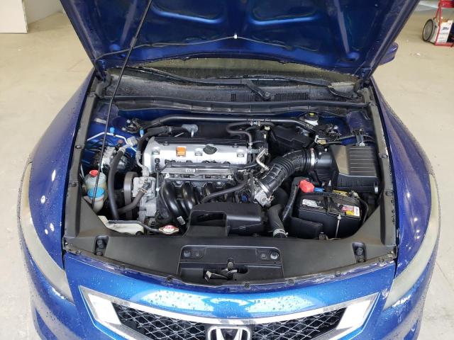 1HGCS1B35AA021766 - 2010 HONDA ACCORD LX BLUE photo 11