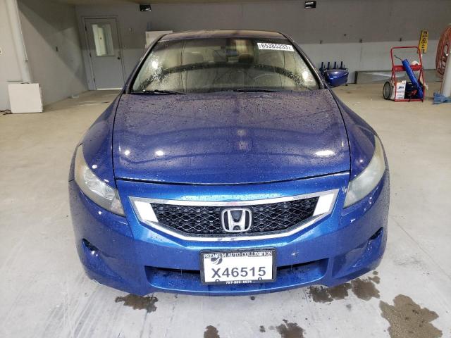 1HGCS1B35AA021766 - 2010 HONDA ACCORD LX BLUE photo 5