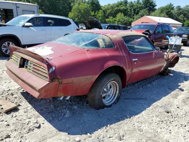 2W87Z7N101175 - 1977 PONTIAC FIREBIRD RED photo 3