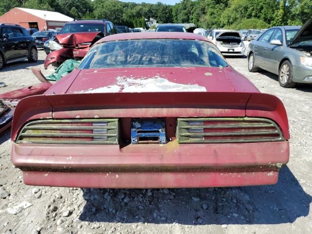 2W87Z7N101175 - 1977 PONTIAC FIREBIRD RED photo 6