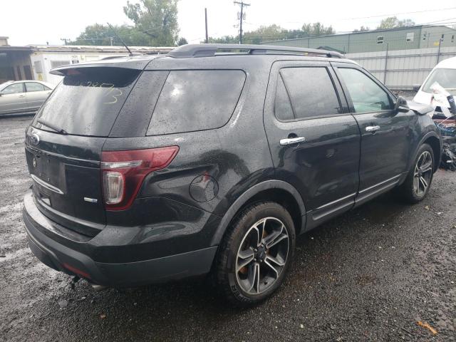 1FM5K8GT1EGC31692 - 2014 FORD EXPLORER SPORT BLACK photo 3