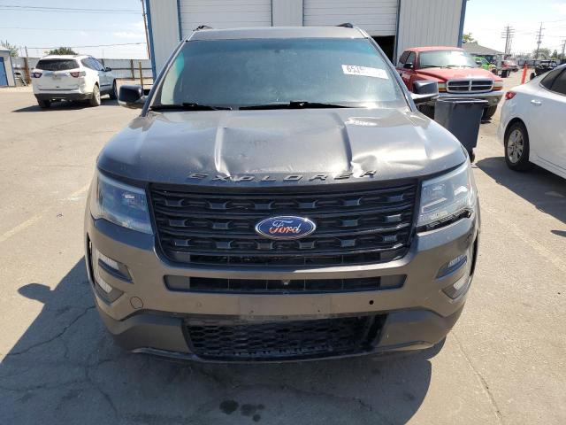 1FM5K8GTXHGD21590 - 2017 FORD EXPLORER SPORT CHARCOAL photo 5