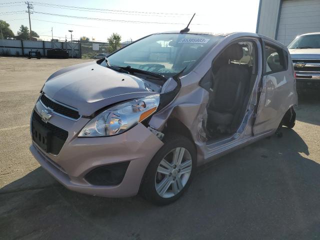 KL8CD6S99DC536040 - 2013 CHEVROLET SPARK 1LT PINK photo 1