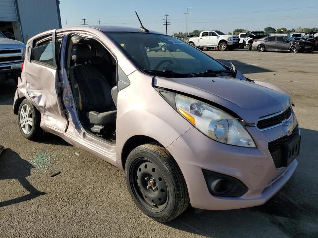 KL8CD6S99DC536040 - 2013 CHEVROLET SPARK 1LT PINK photo 4