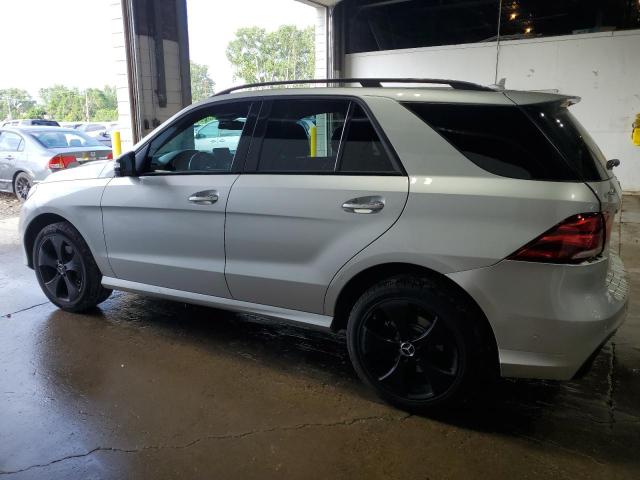 4JGDA5HB9HA912533 - 2017 MERCEDES-BENZ GLE 350 4MATIC SILVER photo 2