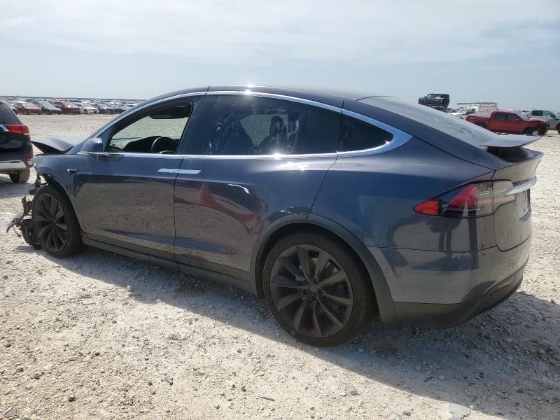 5YJXCBE25LF305236 - 2020 TESLA MODEL X 灰色 照片 2