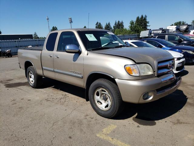 5TBBT44163S404392 - 2003 TOYOTA TUNDRA ACCESS CAB SR5 TAN photo 4