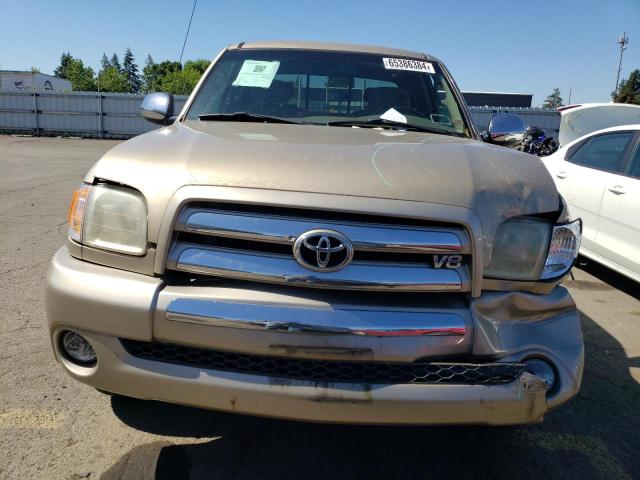 5TBBT44163S404392 - 2003 TOYOTA TUNDRA ACCESS CAB SR5 TAN photo 5