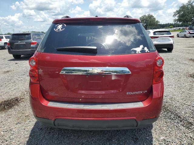 2GNALDEK5D1153293 - 2013 CHEVROLET EQUINOX LT RED photo 6