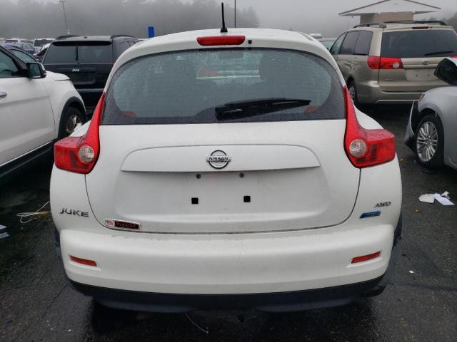 JN8AF5MV1DT216048 - 2013 NISSAN JUKE S WHITE photo 6