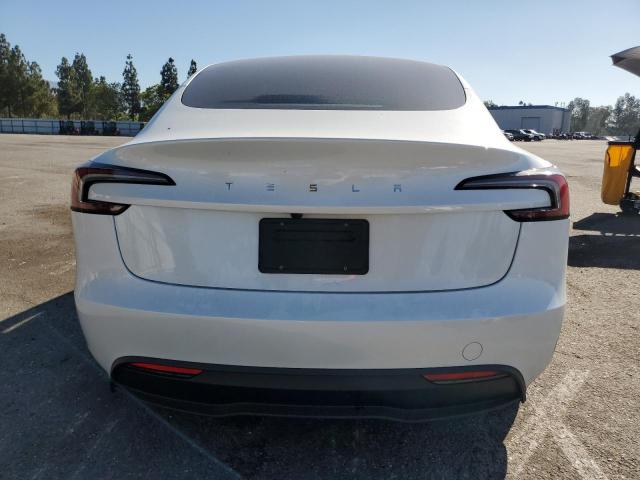 5YJ3E1EA5SF888853 - 2025 TESLA MODEL 3 WHITE photo 6