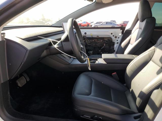 5YJ3E1EA5SF888853 - 2025 TESLA MODEL 3 WHITE photo 7