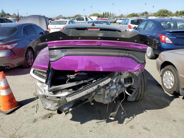 2C3CDXL96HH540968 - 2017 DODGE CHARGER SRT HELLCAT PURPLE photo 6