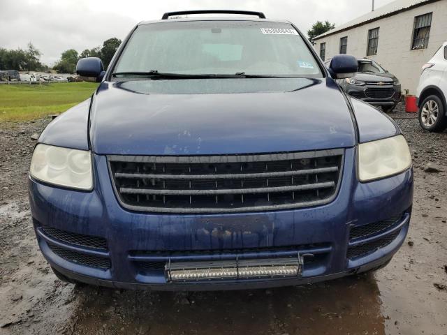 WVGZG77L65D031812 - 2005 VOLKSWAGEN TOUAREG 3.2 BLUE photo 5