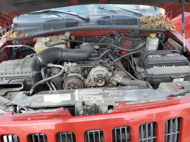 1J4GK38K85W689526 - 2005 JEEP LIBERTY RENEGADE RED photo 11