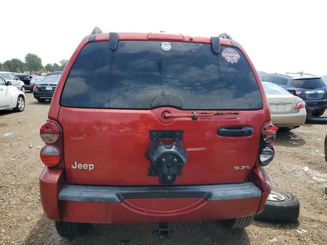 1J4GK38K85W689526 - 2005 JEEP LIBERTY RENEGADE RED photo 6