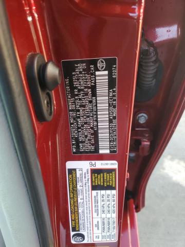 4T1BF1FK1FU976968 - 2015 TOYOTA CAMRY LE MAROON photo 12