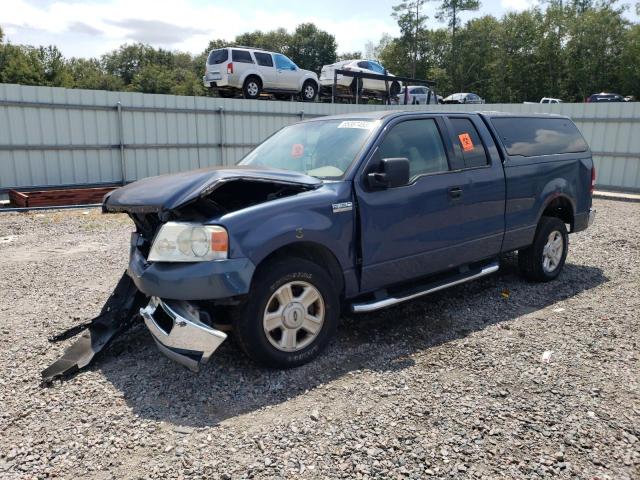 1FTPX12504NA59826 - 2004 FORD F150 BLUE photo 1