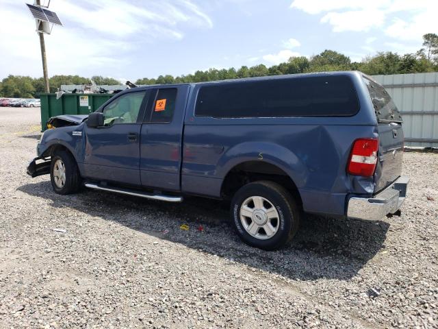 1FTPX12504NA59826 - 2004 FORD F150 BLUE photo 2