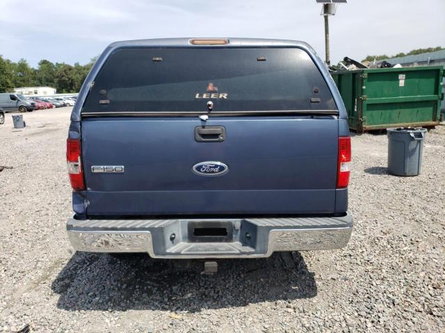 1FTPX12504NA59826 - 2004 FORD F150 BLUE photo 6