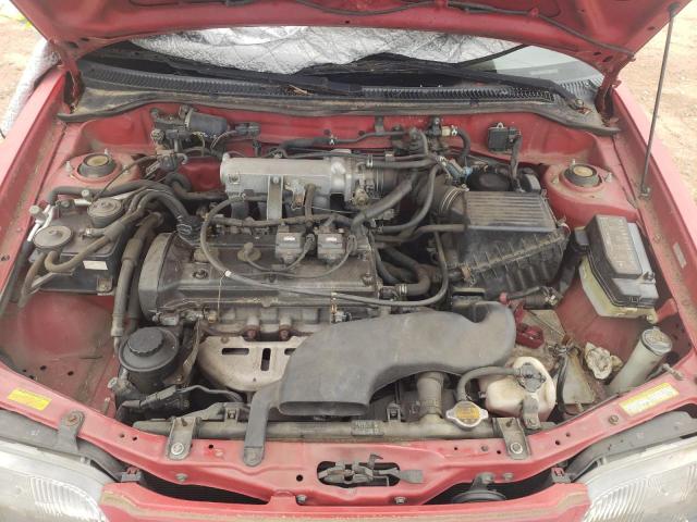 JT2AC52LXV0266819 - 1997 TOYOTA TERCEL CE RED photo 11