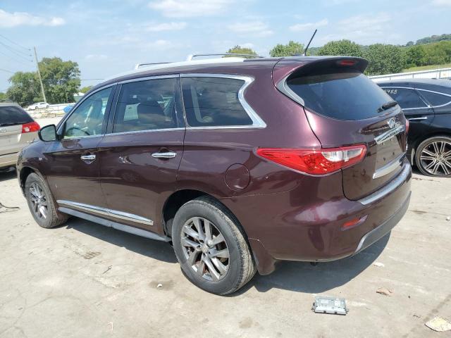 5N1AL0MM5FC506712 - 2015 INFINITI QX60 BURGUNDY photo 2