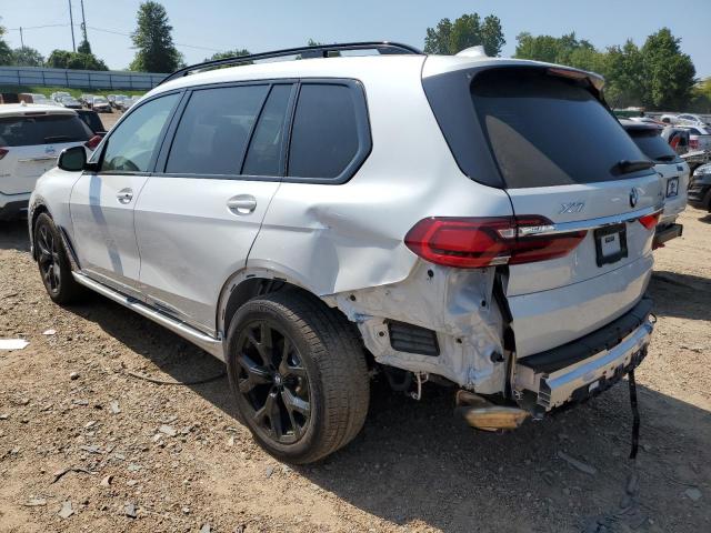 5UXCW2C0XL9D01928 - 2020 BMW X7 XDRIVE40I WHITE photo 2