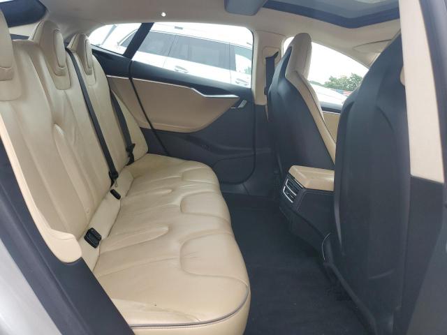 5YJSA1H17EFP46060 - 2014 TESLA MODEL S 银色 照片 11