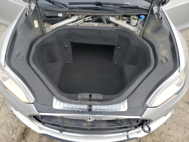 5YJSA1H17EFP46060 - 2014 TESLA MODEL S 银色 照片 12