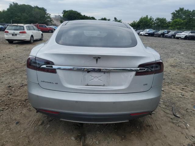 5YJSA1H17EFP46060 - 2014 TESLA MODEL S 银色 照片 6