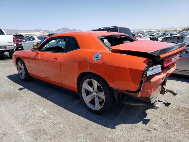 2B3CJ7DW9AH261255 - 2010 DODGE CHALLENGER SRT-8 ORANGE photo 2