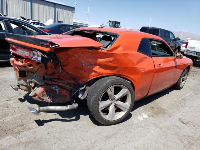 2B3CJ7DW9AH261255 - 2010 DODGE CHALLENGER SRT-8 ORANGE photo 3