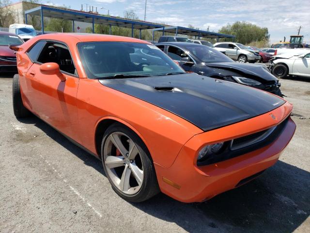 2B3CJ7DW9AH261255 - 2010 DODGE CHALLENGER SRT-8 ORANGE photo 4