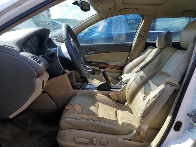 1HGCP26808A030303 - 2008 HONDA ACCORD EXL WHITE photo 7