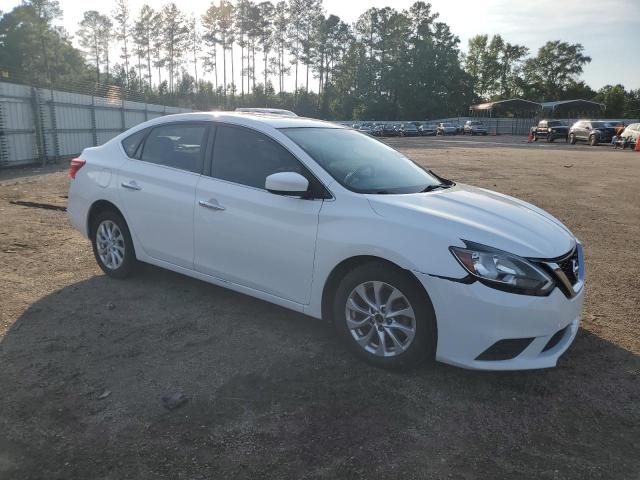 3N1AB7AP6HY349266 - 2017 NISSAN SENTRA S WHITE photo 4