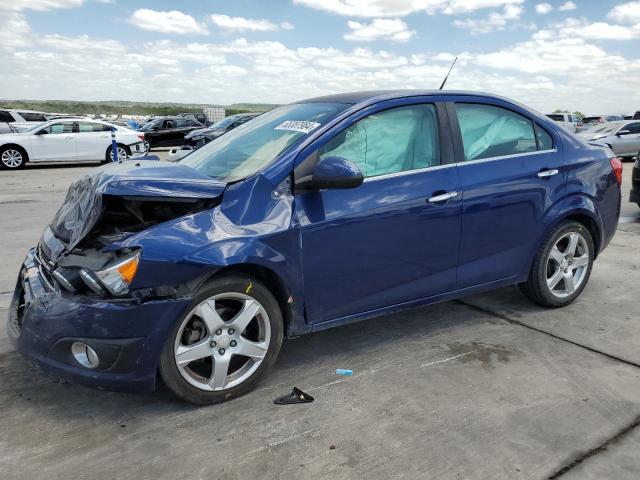 1G1JE5SB8E4191614 - 2014 CHEVROLET SONIC LTZ BLUE photo 1