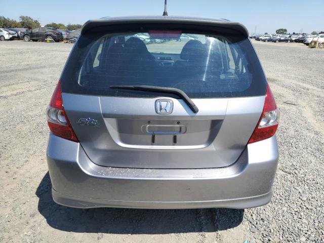 JHMGD37688S046964 - 2008 HONDA FIT SPORT SILVER photo 6