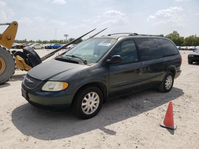 2C4GP44351R282245 - 2001 CHRYSLER TOWN & COU LX GREEN photo 1