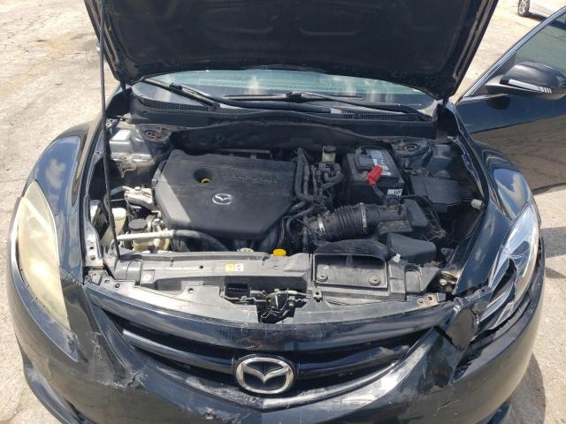 1YVHZ8BH2B5M00765 - 2011 MAZDA 6 I BLACK photo 11