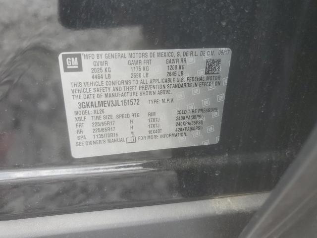 3GKALMEV3JL161572 - 2018 GMC TERRAIN SLE Siyah fotoğraf 13