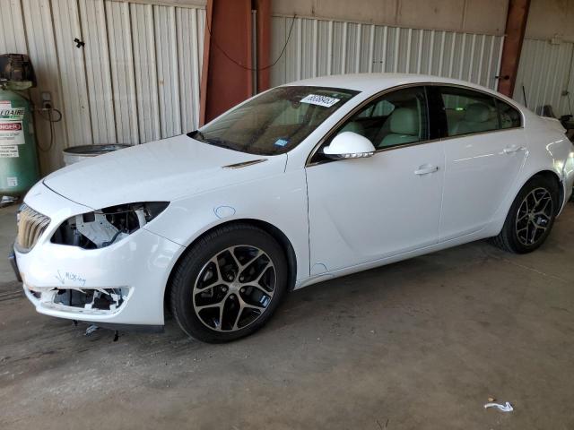 2G4GL5EX3H9121224 - 2017 BUICK REGAL SPORT TOURING WHITE photo 1