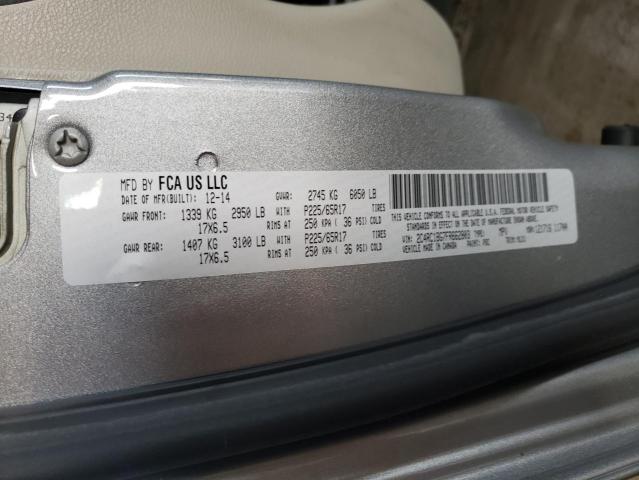 2C4RC1BG7FR662803 - 2015 CHRYSLER TOWN & COU TOURING 银色 照片 13